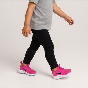 Nike Pink Flex Runner Slip On Sneakers Toddler 5 Play Shoes Athleisure Activewea